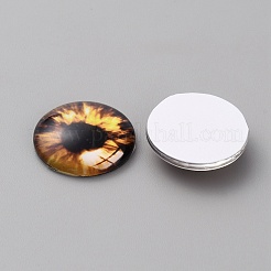 Cabochons en verre&nbsp;GLAA-WH0033-75F-07