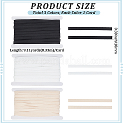 Ruban polyester 27.33 yards 3 couleurs&nbsp;OCOR-CY0003-59A
