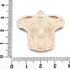 Anhänger aus Emaille mit Rugby-Motiv&nbsp;ENAM-T021-08KCG