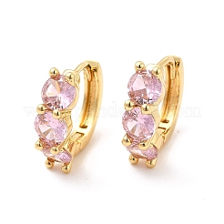 Orecchini a cerchio con zirconi&nbsp;EJEW-P213-16G