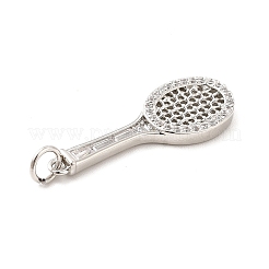 Cremagliera in ottone placcatura pendenti zirconi&nbsp;KK-K270-40P