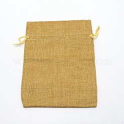 Sackleinen-Verpackungsbeutel mit Kordelzug&nbsp;ABAG-TAC0006-01A