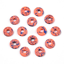 Abalorios de arcilla polimérica hechos a mano&nbsp;CLAY-YW-6.0mm-A40
