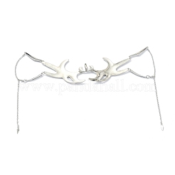 Party-Gesichtsmasken aus Legierung&nbsp;AJEW-B021-02P