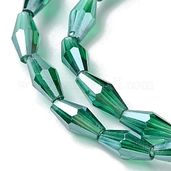 Trasparenti perle di vetro placca fili&nbsp;GLAA-K064-05A-PL01