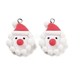 Pendentifs en résine opaque sur le thème de noël&nbsp;RESI-N039-109