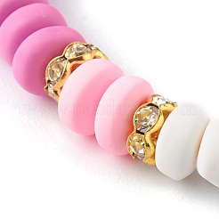 Ensembles de bracelets extensibles en perles d'argile polymère faites à la main&nbsp;BJEW-JB06424-05