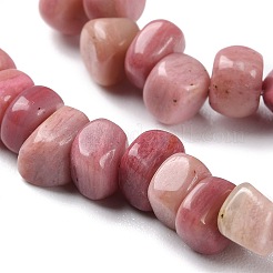 Natürliche Rhodonit-Chip-Perlenstränge&nbsp;G-G905-01
