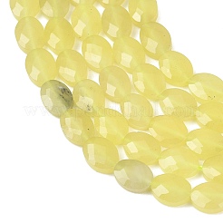 Natürliche Zitronen Jade Perlen Stränge&nbsp;G-H349-A01-11