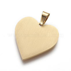Placcatura ionica (ip) 304 acciaio inossidabile stampaggio tag ciondoli vuoti&nbsp;STAS-F213-02G
