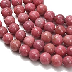 Perline Rhodonite naturale fili&nbsp;G-F820-K06-6mm