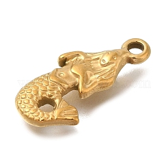 Placcatura ionica (ip) ciondoli in acciaio inossidabile 304&nbsp;STAS-M075-26G