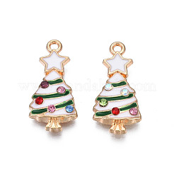 Crémaillère placage pendentifs en émail d'alliage&nbsp;ENAM-N055-148A