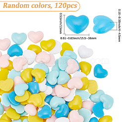 120 Stück Harz Cabochons&nbsp;CRES-SP0001-25