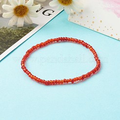 8/0 ensembles de bracelets extensibles en perles de rocaille en verre&nbsp;BJEW-JB06412