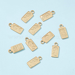 Colgantes de latón&nbsp;KK-BC0004-88