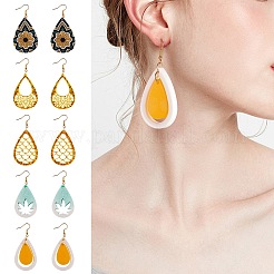 DIY baumeln Ohrring machen Kits&nbsp;DIY-SZ0006-64