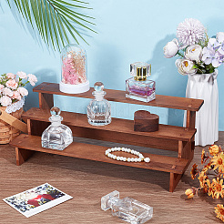 3-stufiger Würfel-Organizer aus Holz&nbsp;ODIS-WH0086-155B