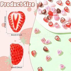 Cabochons di opaco resina&nbsp;RESI-CJC0012-47