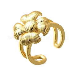 Bagues de manchette en laiton pour femmes&nbsp;RJEW-Q008-08G