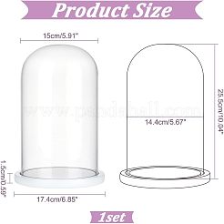 Glaskuppelabdeckung&nbsp;AJEW-WH0001-95B