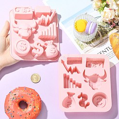 Stampi in silicone a tema mercato azionario&nbsp;ST-CJ0043-055