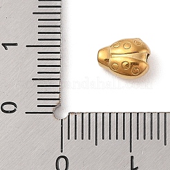 304 Edelstahlperlen&nbsp;STAS-M061-02G-08