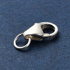 925 Sterling Silber Karabinerverschlüsse&nbsp;STER-U009-11S