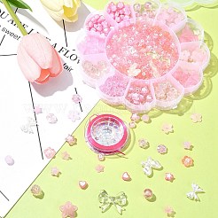 DIY-Sets zur Schmuckherstellung aus Kunstperlen-Armbändern aus Acryl und ABS-Kunststoff&nbsp;DIY-FS0006-24C
