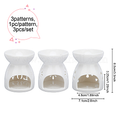 Bruciatore di aromi in ceramica&nbsp;PORC-FG0001-01A