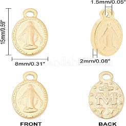 Anhänger aus Edelstahl 304&nbsp;STAS-UN0006-06G