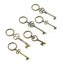 12 stücke 6 arten legierung schlüssel anhänger schlüsselanhänger&nbsp;KEYC-TA00041