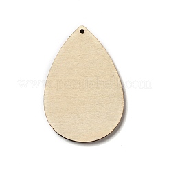 Grands pendentifs en bois imprimé simple face&nbsp;WOOD-H102-03B