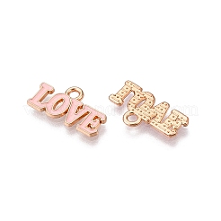Emaille-Anhänger zum Thema Valentinstag&nbsp;ENAM-T020-50D-03