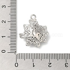 Rack de latón chapado colgantes de óxido de circonio cúbico&nbsp;KK-M267-13P