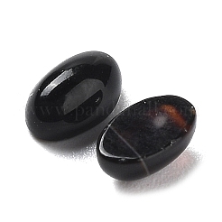 Cabochon di agata nera tinti e riscaldati in modo naturale&nbsp;G-K337-11