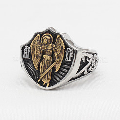 Anillos de dedo de acero inoxidable 304&nbsp;FS-WG99BD1-06