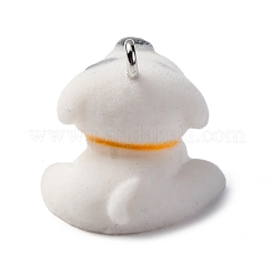 Pendentifs en résine floquée&nbsp;FIND-S001-02D