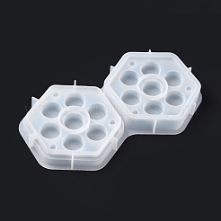 Diy hexagon würfel aufbewahrungsbox lebensmittelechte silikonformen&nbsp;SIMO-D001-01