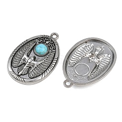Pendentifs en alliage de style tibétain&nbsp;AL-CBA2376-07AS