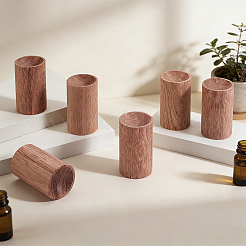 Diffusore di aromaterapia in legno a colonna&nbsp;AJEW-WH0077-208C
