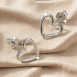 S925 Silberne Liebesohrringe für Damen – süßer Date-Schmuck&nbsp;OD0771-2