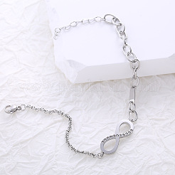 Pulsera minimalista de estilo europeo con símbolo de infinito&nbsp;FF5683