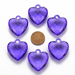 Pendentifs en acrylique transparent &nbsp;TACR-T024-03B-936