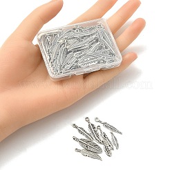 100pcs 10 pendentifs en alliage de style tibétain&nbsp;DIY-YW0007-24