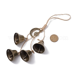 Decorazione pendente in campana di ferro&nbsp;HJEW-JM02247