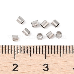 Perline colonna di ottone&nbsp;KK-G509-01B-P