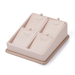 Legno rivestito con display pendenti in pelle pu&nbsp;EDIS-F004-03A