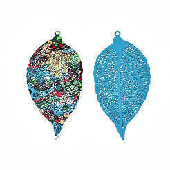 Pendentifs de grande taille en acier inoxydable 430&nbsp;STAS-T061-15-D04