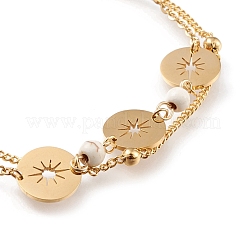 Bracelets multibrins en acier inoxydable 304&nbsp;STAS-D152-04G